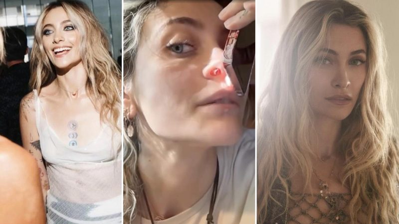 Paris Jackson rivela il setto nasale perforato: un messaggio contro le droghe