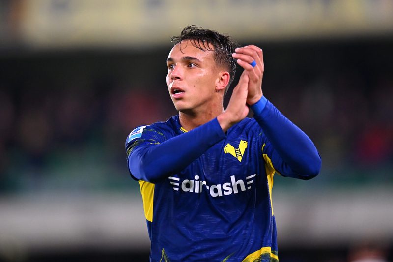 Giovane dell'Hellas Verona attira l'attenzione di Milan, Juventus e Borussia Dortmund