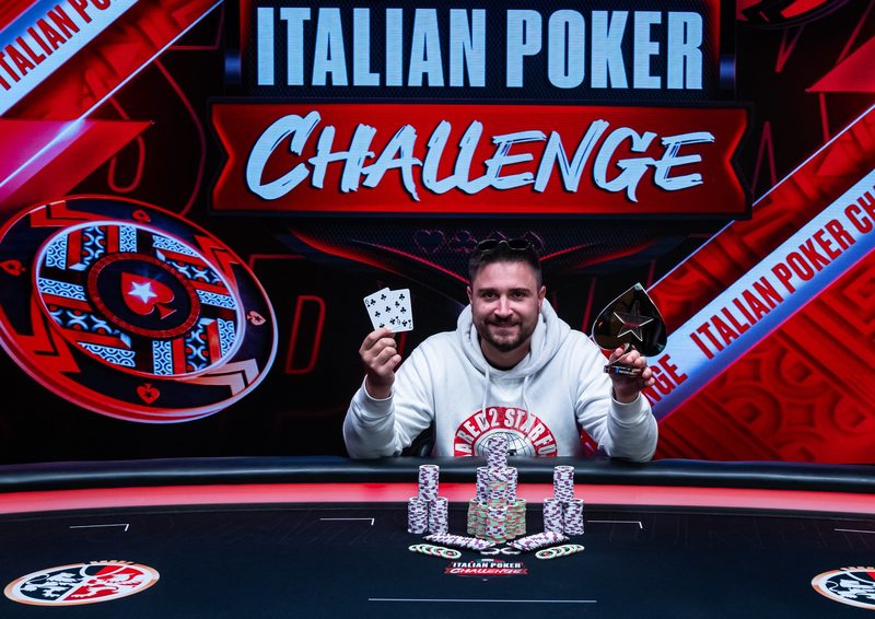 Pietro Nicastro conquista l'Italian Poker Challenge a Campione