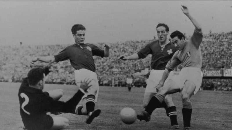 La Svizzera riaccende la passione calcistica dell'Italia dopo la guerra