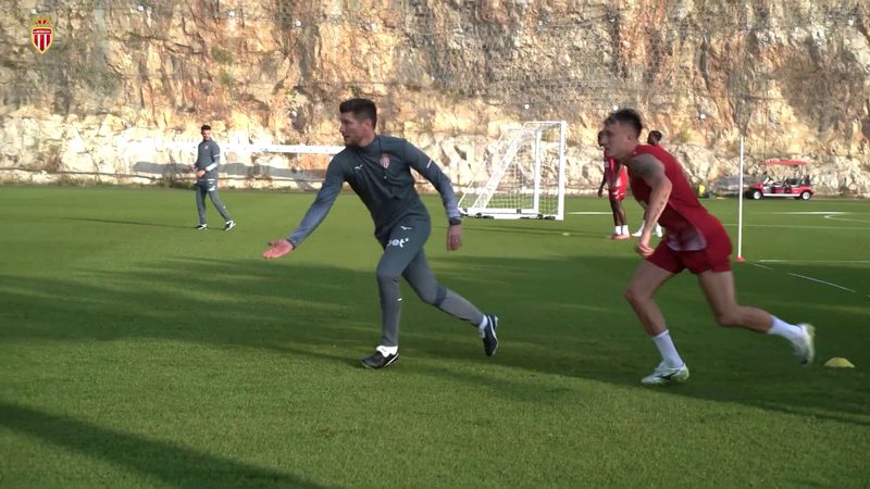 Pocognoli Leads First Training Session with AS Monaco