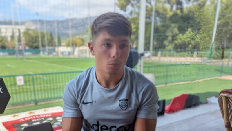 Mathis Ferté : "Je regarde tous les matchs de Brive" depuis Toulon
