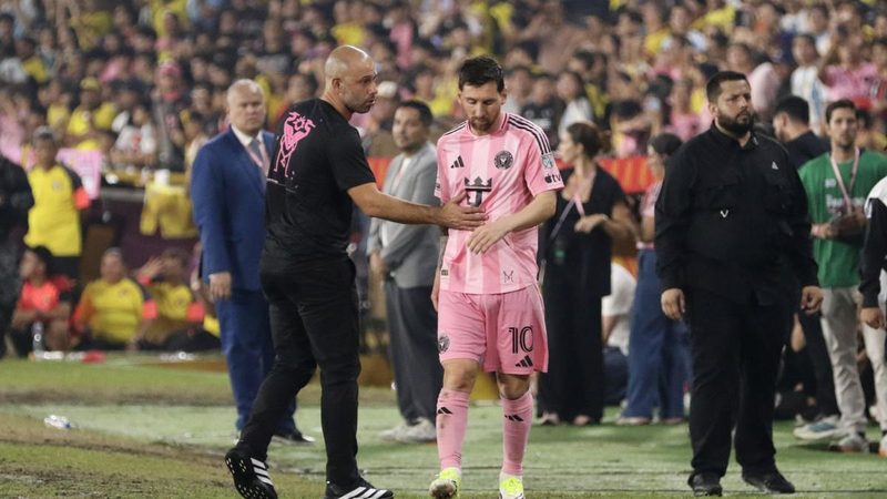 Los planes de Inter Miami cambian tras la lesión de Lionel Messi