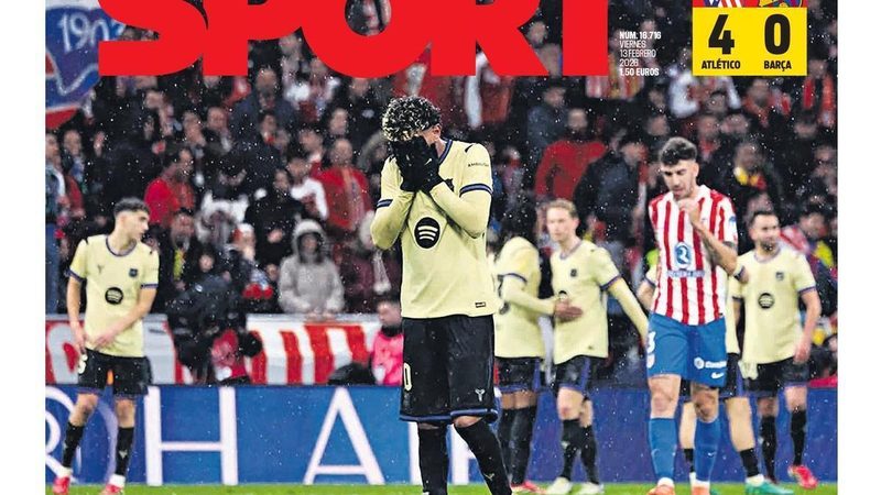 El Barça sufre un duro golpe en el Metropolitano con un 4-0 ante el Atlético