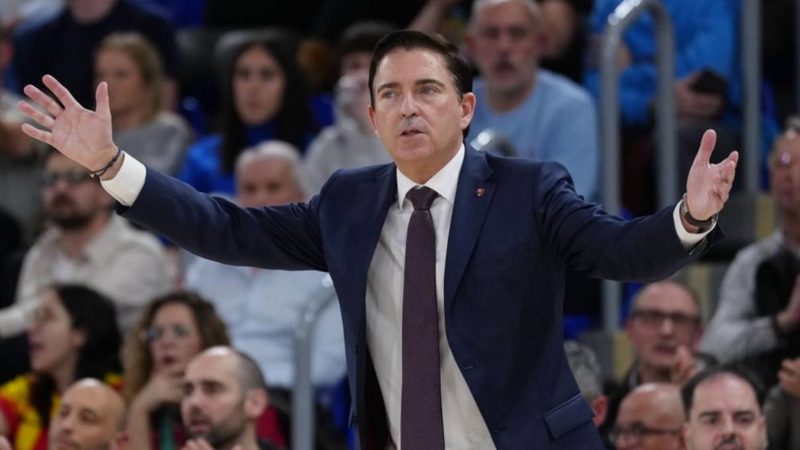 Xavi Pascual lamenta la situación del Barça tras la derrota en la Euroliga
