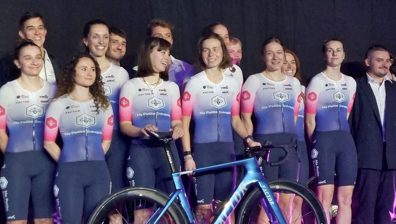 L'équipe savoyarde "Ma petite entreprise" s'apprête à briller au Tour de France Femmes