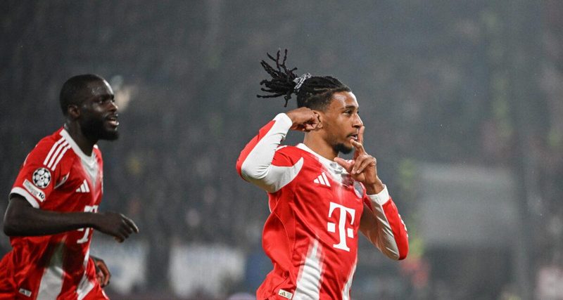 Les résultats des huitièmes de finale aller de la Ligue des Champions