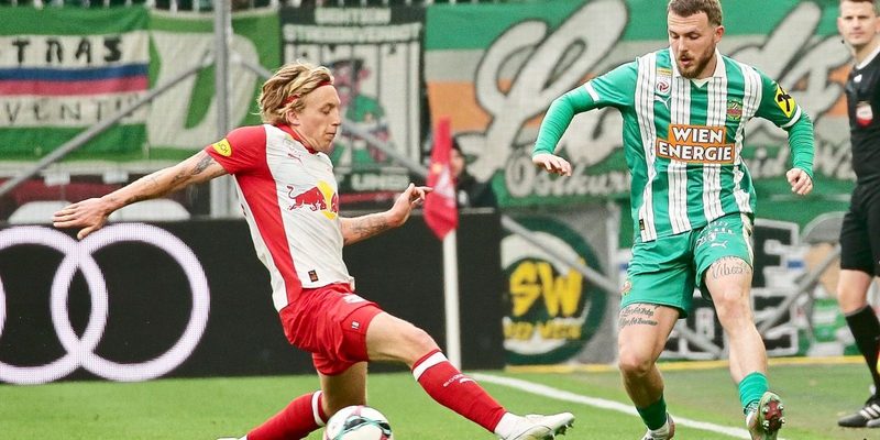 Rapid bleibt in der Meistergruppe mit erneutem 1:0-Sieg über Salzburg an der Spitze