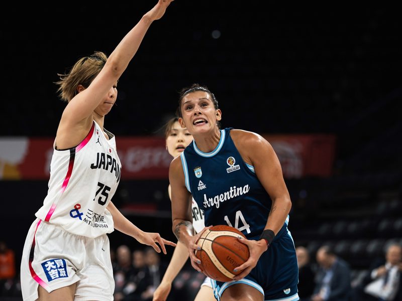 Argentina se despide del Premundial femenino tras caer ante Japón por 83-39