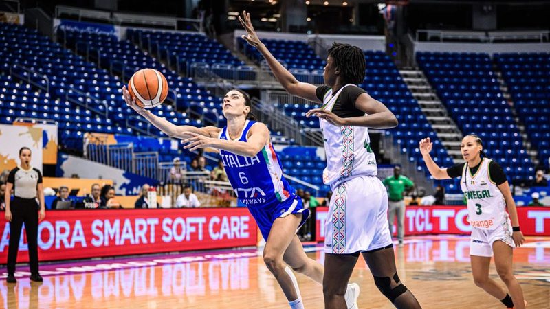 L'Italia conquista il secondo posto nel Pre-Mondiale, battuto il Senegal 85-35