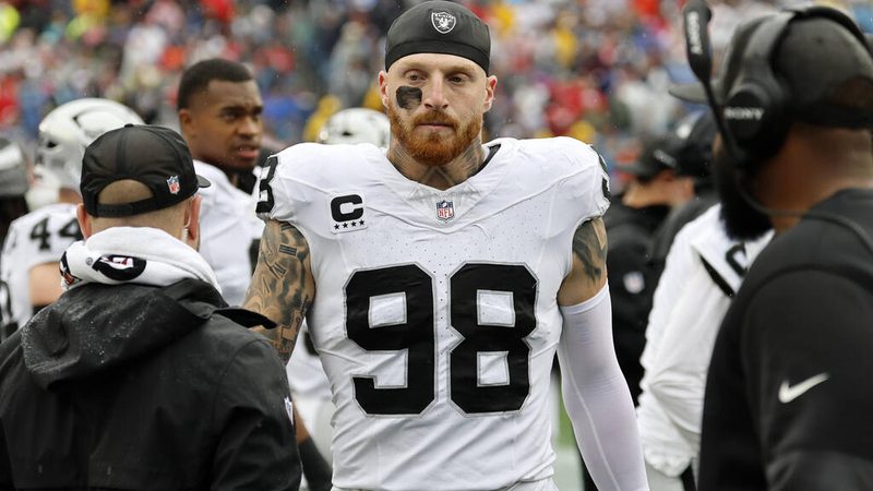 Maxx Crosby spricht über gescheiterten Trade zu den Ravens und seine Emotionen