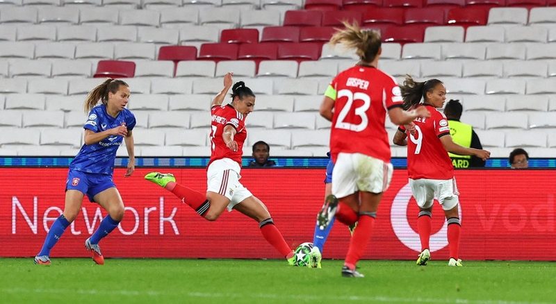 Benfica avança para a final da Taça de Portugal feminina após vitória convincente