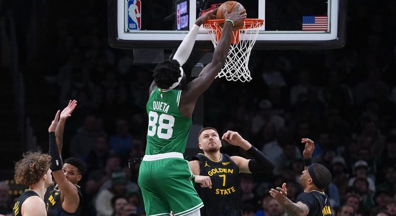 Celtics perdem para os Timberwolves apesar de Queta brilhar nos ressaltos