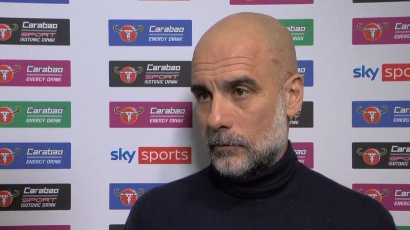 Guardiola elogia al Arsenal y deja fuera al Real Madrid tras conquistar la EFL Cup