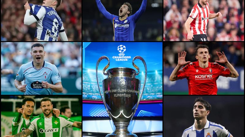 La lucha por la quinta plaza de Champions se intensifica con siete equipos en la carrera