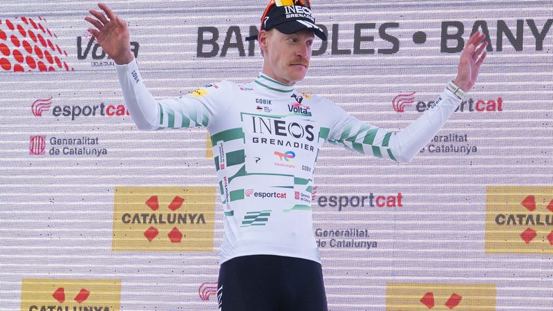 Le Français Dorian Godon triomphe à nouveau lors de la 3e étape du Tour de Catalogne