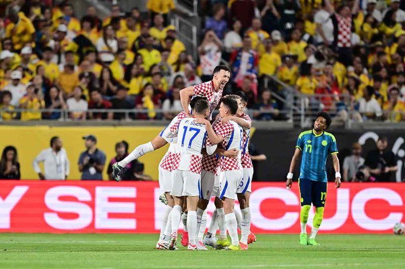 Croácia supera a Colômbia em amistoso antes do duelo com o Brasil