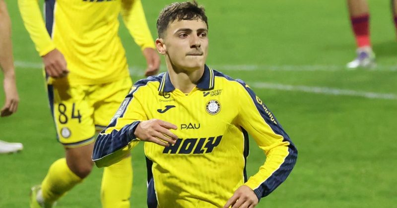 Le Pau FC : Giovani Versini, fier d'une première sélection en équipe de France Espoirs