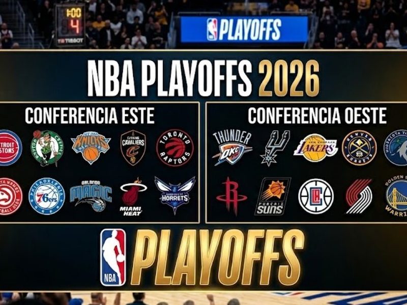 Los 20 equipos que lucharán por el título en la postemporada de la NBA 2026