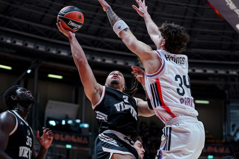 Parigi travolge la Virtus Bologna: 82-103 in una serata da dimenticare