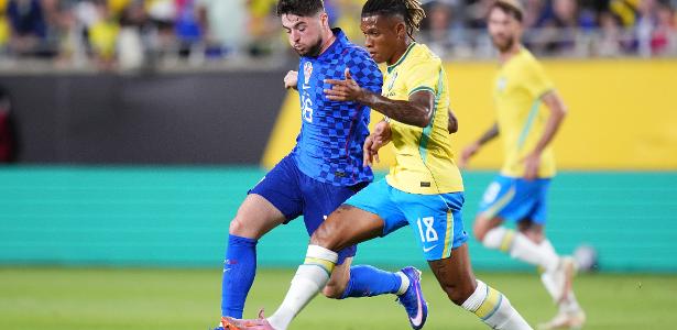 Brasil brilha na primeira etapa e vence Croácia com destaque para Endrick