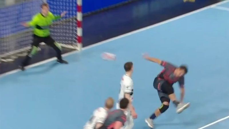 Diego Simonet deslumbra con un golazo y reafirma su apodo de 'Messi del Handball'