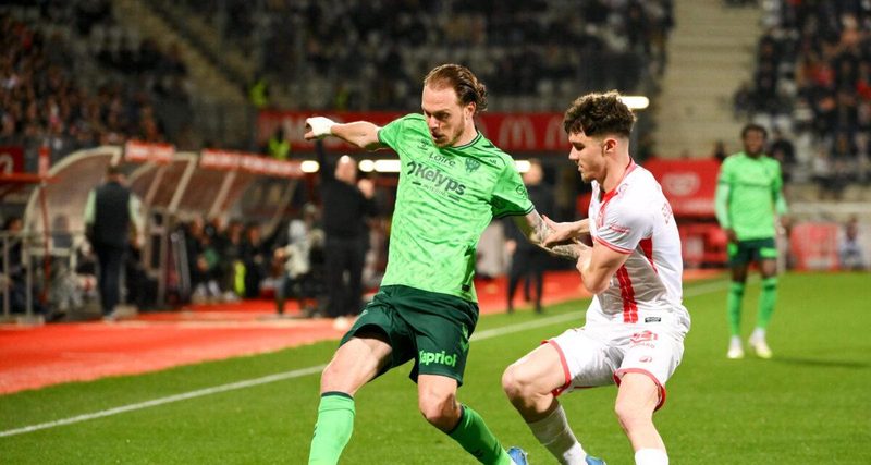 L'AS Saint-Étienne arrache un nul in extremis contre l'AS Nancy Lorraine