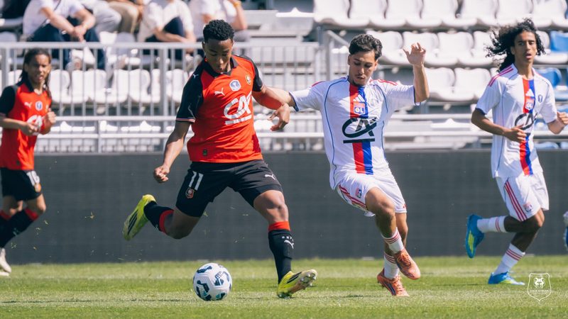 L'OL s'incline 3-0 face à Rennes et sort de la Coupe Gambardella