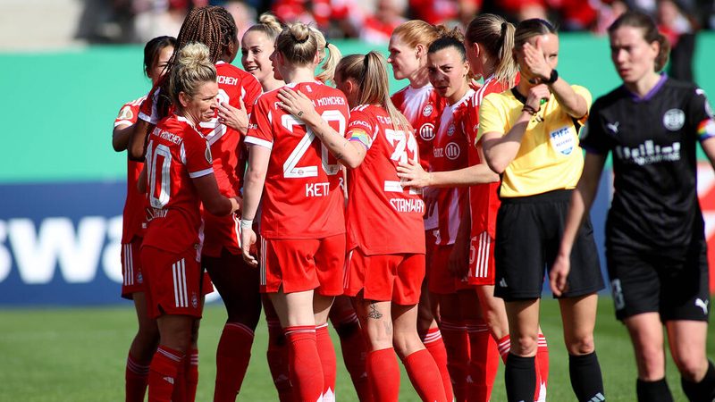 Bayern München und VfL Wolfsburg stehen sich im DFB-Pokal-Finale gegenüber