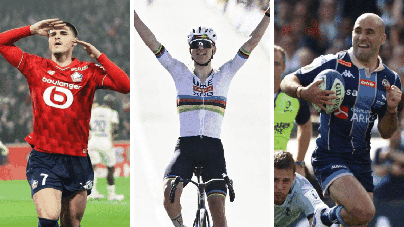 Le PSG s'approche du titre, Lille brille, Pogacar triomphe : le récap sport du week-end