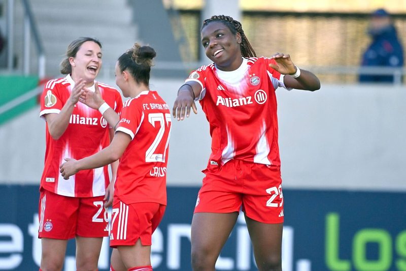 Bayern-Frauen setzen sich dominant im Pokalfinale gegen Essen durch