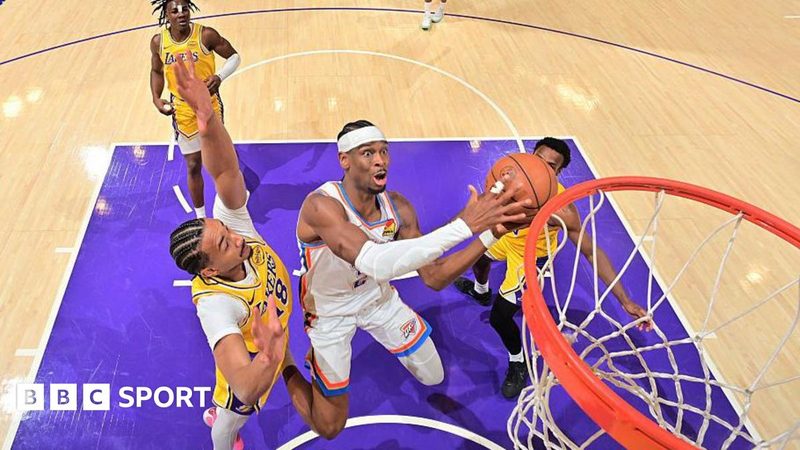 Thunder Dominate Lakers, Near Western Conference Crown Again