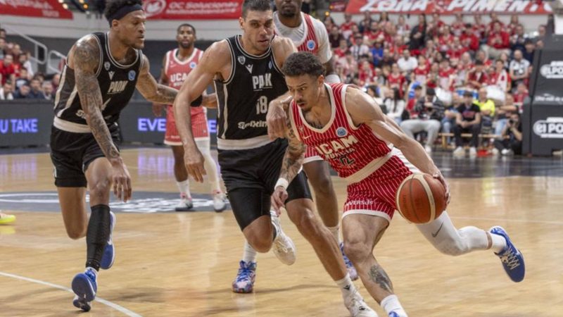UCAM Murcia se queda a un paso de la final europea tras un emocionante duelo contra PAOK