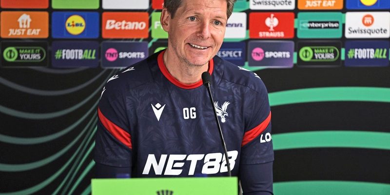 Oliver Glasner leitet Crystal Palace gegen Fiorentina im Conference-League-Viertelfinale