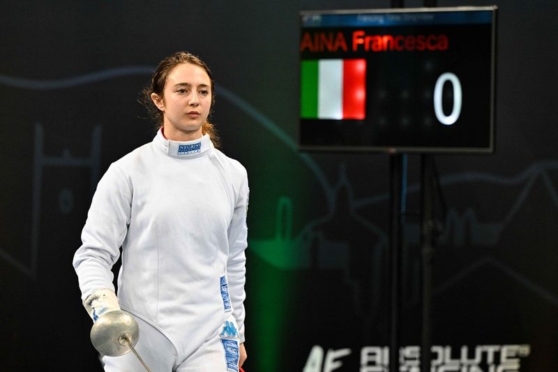 La spada azzurra delude ai Mondiali Giovani, Aina si ferma ai quarti
