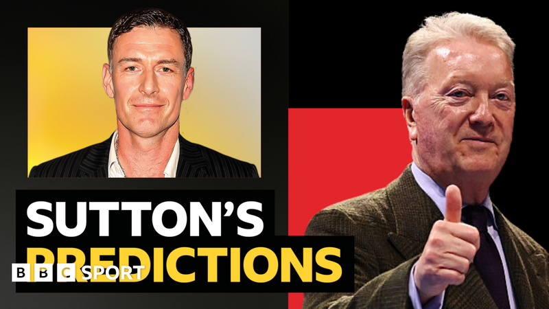 Chris Sutton Faces Off Against Frank Warren in Premier League Predictions Showdown