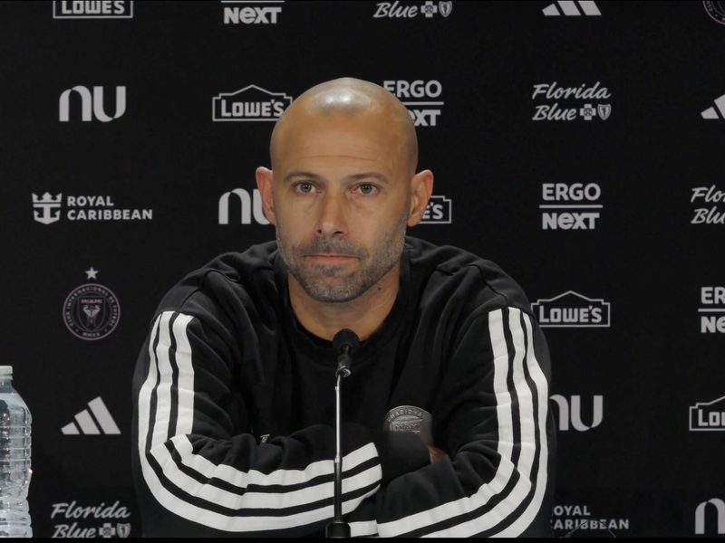 Mascherano destaca optimismo en el Inter Miami antes del duelo contra Red Bull New York