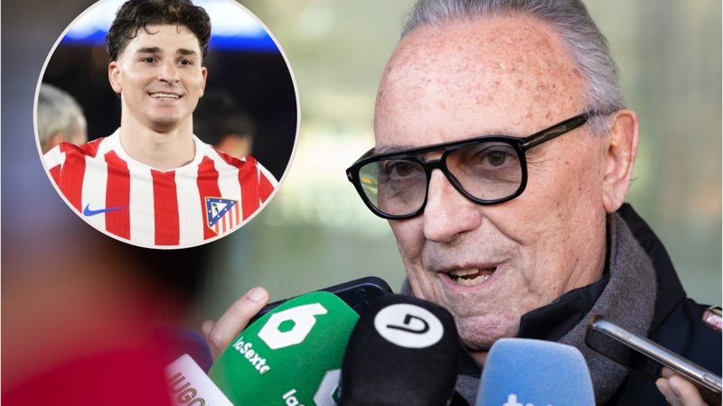 Joan Gaspart asegura que Julián Alvarez será del Barça: "No vale 100 millones"