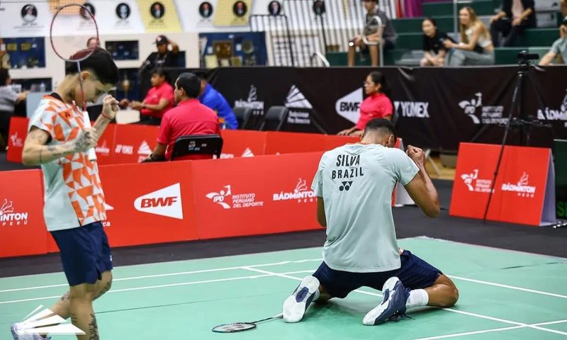 Dupla brasileira brilha no Pan-Americano e disputa final de badminton neste sábado