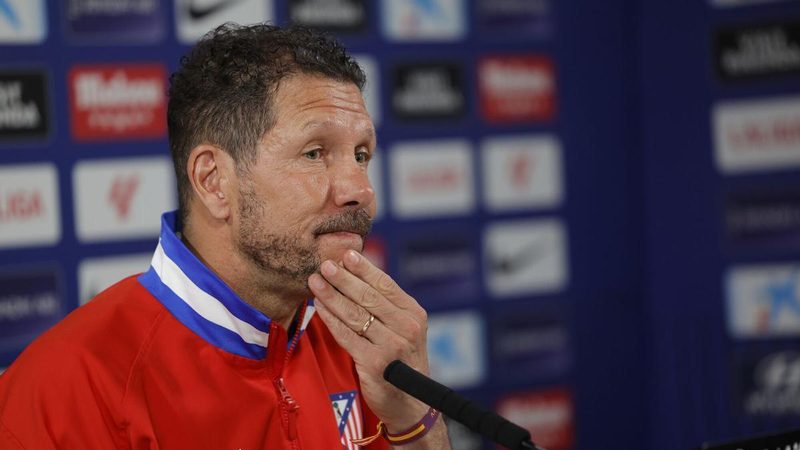 Simeone responde a quejas del Barça sobre arbitraje: "Estamos acostumbrados a estas situaciones"