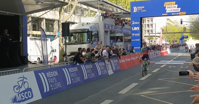 Antoine L'Hote triomphe au Région Pays de la Loire Tour 2026 après sa victoire au Mans
