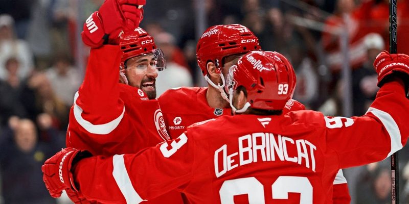 Detroit Red Wings sichern sich mit starkem Sieg gegen Flyers die Play-off-Hoffnung