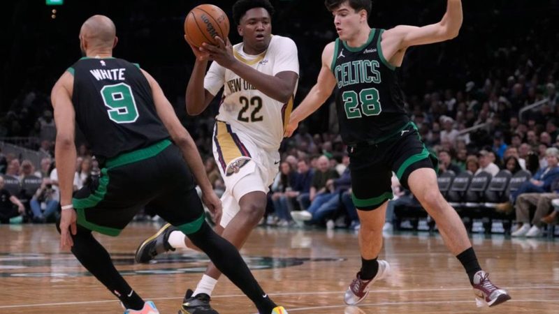Los Celtics brillan con 29 triples y Hugo González destaca en gran victoria