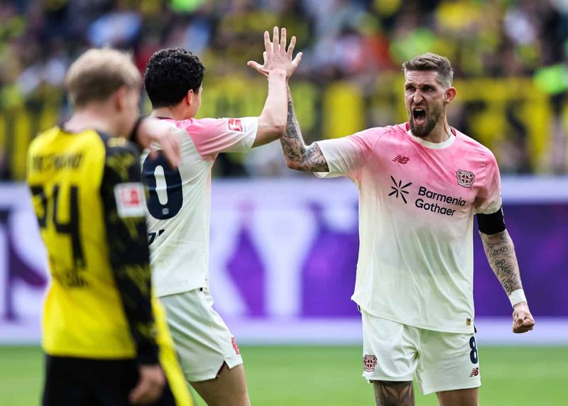 Leverkusen besiegt Dortmund dank Andrichs Traumtor und Heidenheim feiert wichtigen Sieg