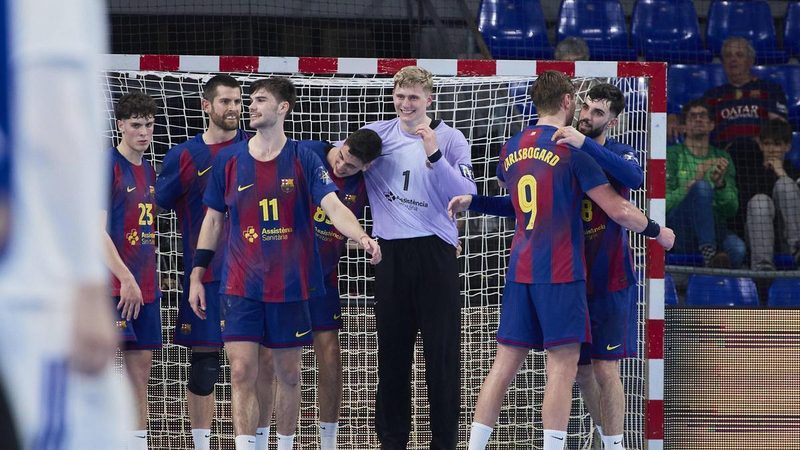 El Barça se acerca al título tras vencer a Ademar León en la Liga Nexus ASOBAL