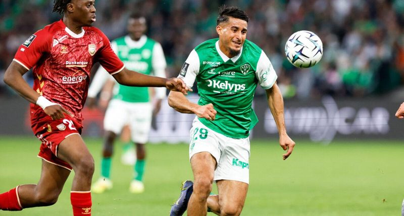 L'AS Saint-Étienne reprend le dessus sur Dunkerque et se rapproche de Troyes