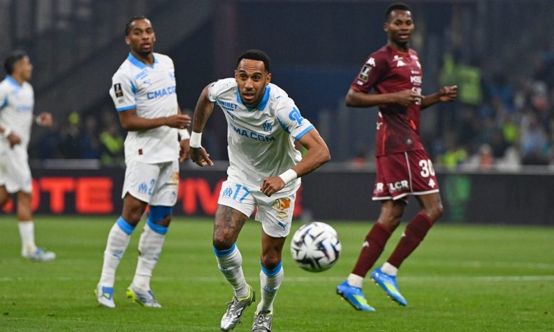 L'OM s'impose face au FC Metz (3-1) : Aubameyang heureux pour Habib Beye
