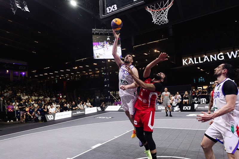 L'Italia supera l'Egitto e si avvicina ai Mondiali di basket 3x3