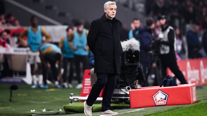 Bruno Genesio sur le banc du LOSC à Toulouse malgré le décès de son père