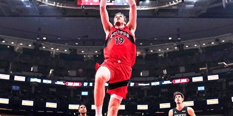 Toronto Raptors feiern Rückkehr in die NBA-Playoffs dank Jakobs Pöltls Leistung